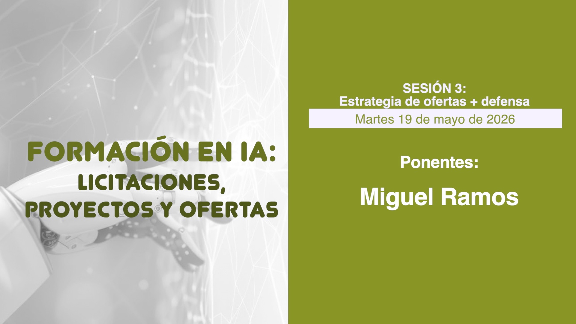 Formación en IA (4ª edición): sesión 3