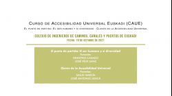 Sesión 4 (19-10-21) El punto de partida: El ser humano y su diversidad - Claves de la Accesibilidad Universal